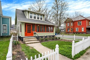 Exterior - Charming 1930s Bungalow Steps from Shops, Trails & Concerts (Noblesville)