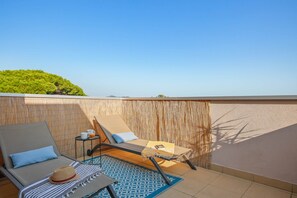 Terrace/patio - Le toit du Port : Terraces/Pool/Clim/Parking (Hyères)