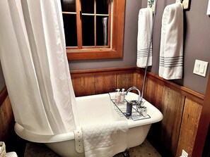 Hair dryer, towels