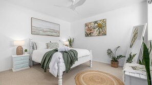 3 室のベッドルーム、WiFi、ベッドシーツ