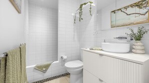 Regadera y secadora de cabello 