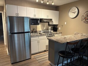 Microwave, oven, stovetop