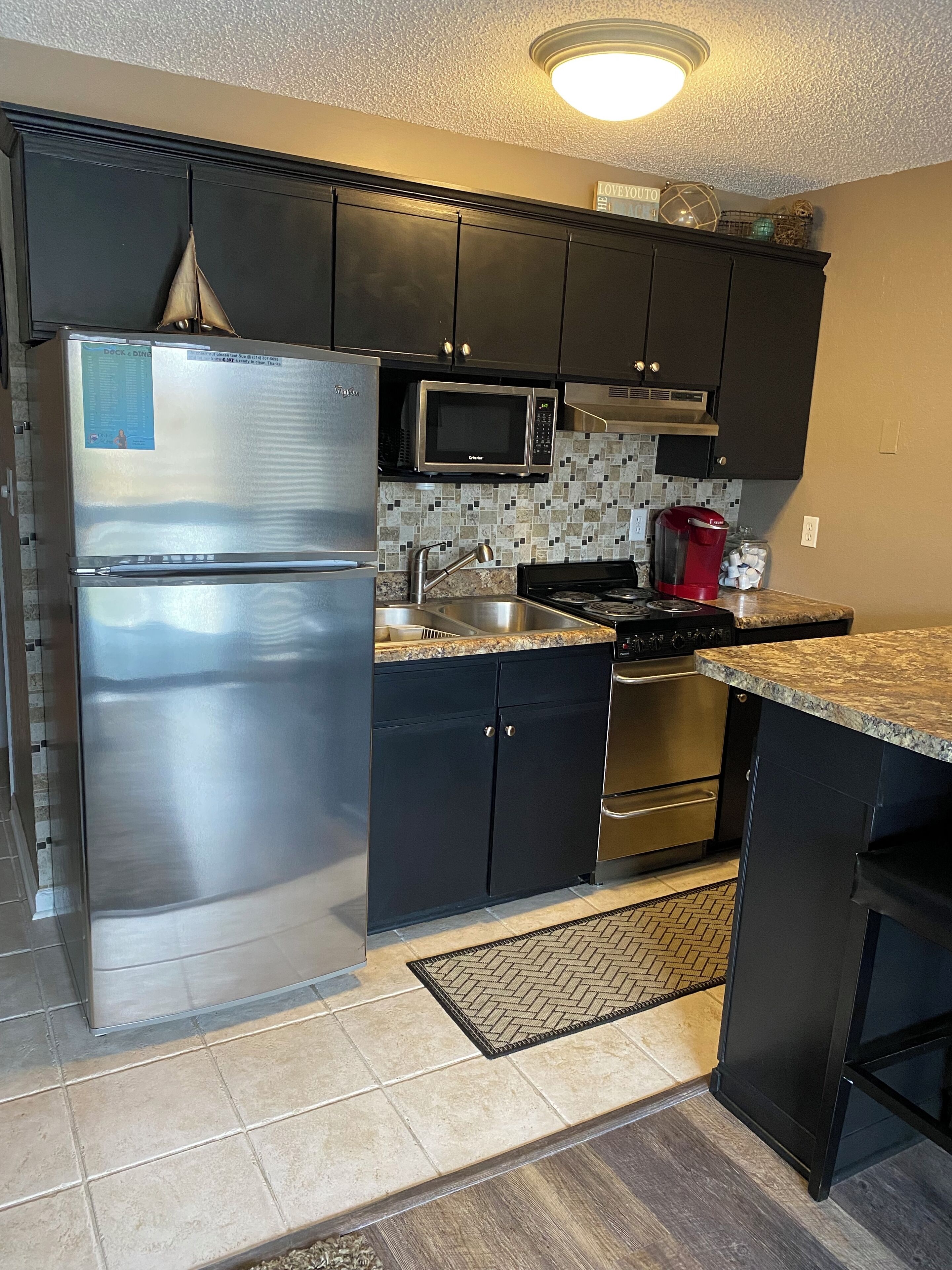 Microwave, oven, stovetop