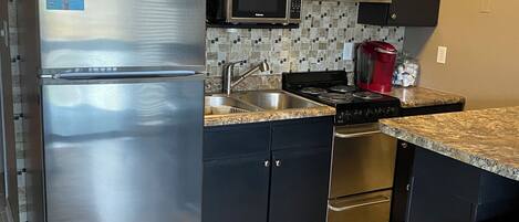 Microwave, oven, stovetop