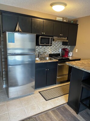 Microwave, oven, stovetop