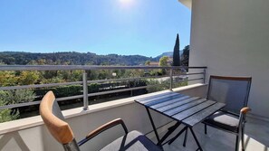 Apartment, 1 Schlafzimmer, Balkon, Gartenblick | Balkon