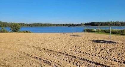 Single-storey holiday homes, swimming pool, Borne Sulinowo