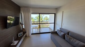 Superior Apartment, Sea View | Living area - Porto Beach Beira Mar 306 by La Playa (Ipojuca)