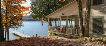 Charming 1-bedroom waterfront cottage in beautiful Morgan VT.