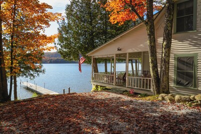 Charming 1-bedroom waterfront cottage in beautiful Morgan VT.