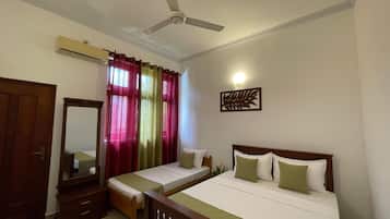 Standard Triple Room, Garden View | Premium bedding, free WiFi, bed sheets