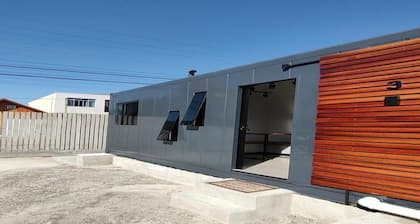 Complete 18 m² studio in a container with thermal insulation, excellent location