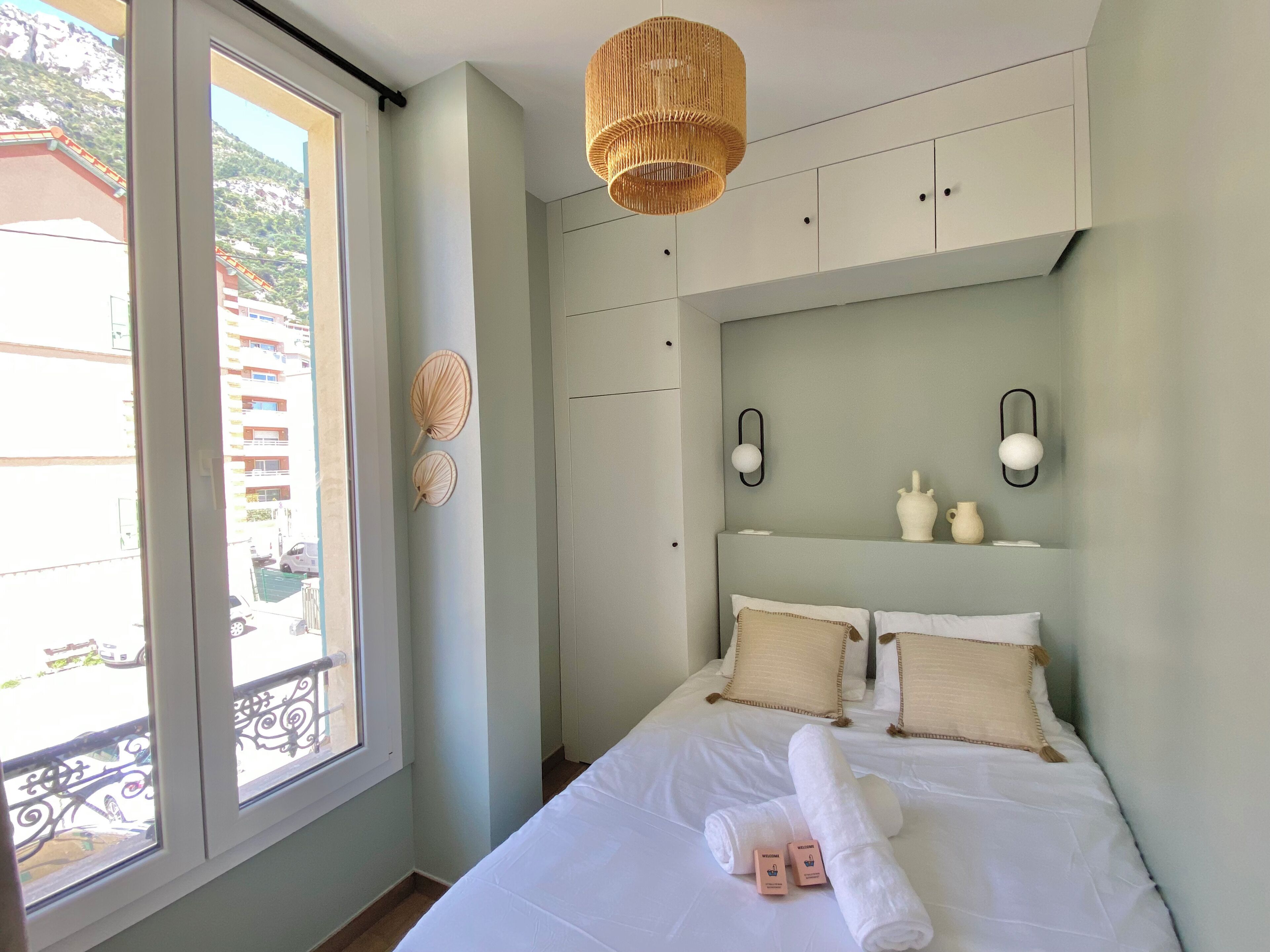 1 chambre, fer et planche à repasser, lit parapluie, Wi-Fi gratuit