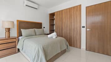 Egyptian cotton sheets, premium bedding, blackout drapes, soundproofing