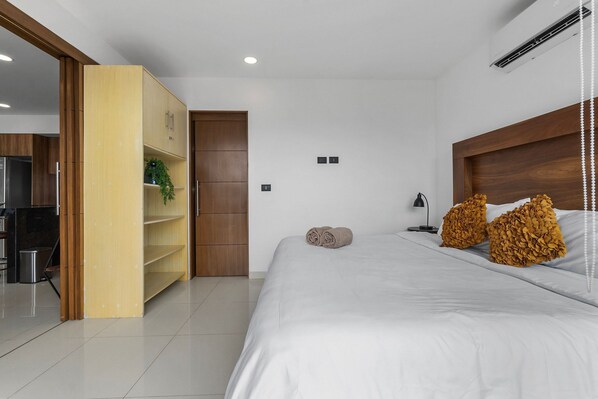 3 Schlafzimmer, Bettwäsche aus ägyptischer Baumwolle
