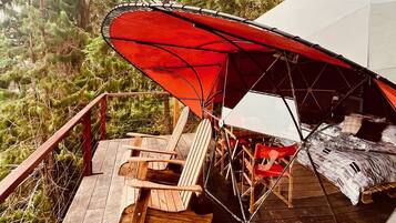 Panoramic Tent, 1 King Bed, Mountain View | Exterior