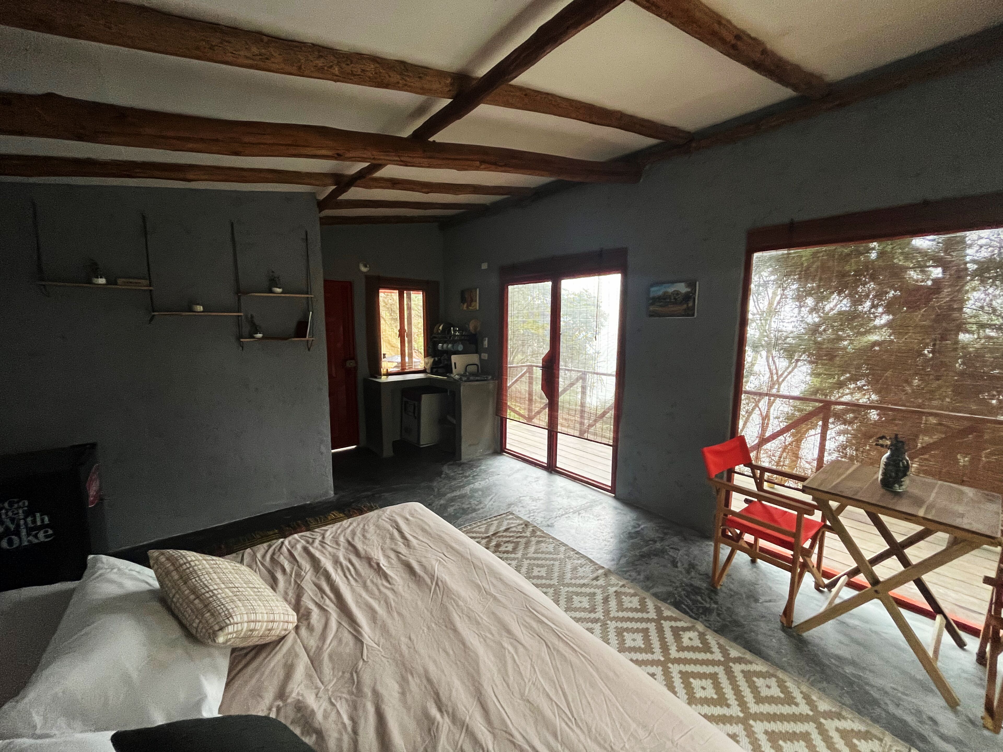 Basic Cabin, 1 King Bed, Mountain View | Free WiFi