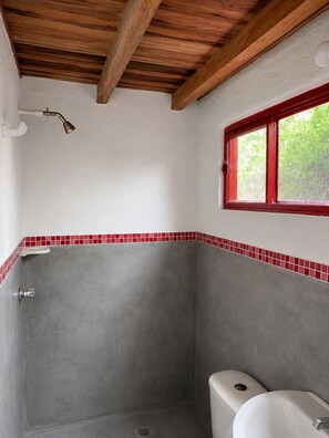 Ducha, toallas