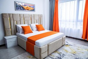 2 bedrooms, iron/ironing board, WiFi, bed sheets - Cozy home w/ Swimming Pool, Gym, near restaurant (Nairobi)
