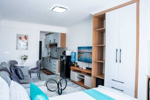 1 bedroom, iron/ironing board, WiFi, bed sheets
