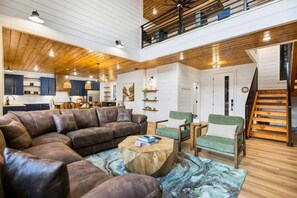 Smart TV, fireplace - 2 Cabins | Private Heated Pools | Sleeps 28 (Broken Bow)