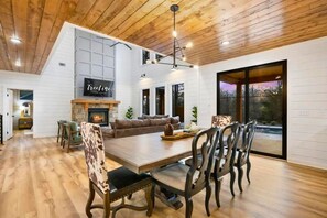 Dining - 2 Cabins | Private Heated Pools | Sleeps 28 (Broken Bow)