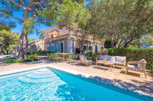 SON MUNTANER - Rustikale Villa mit privatem Pool und kostenloses W-LAN in Palma