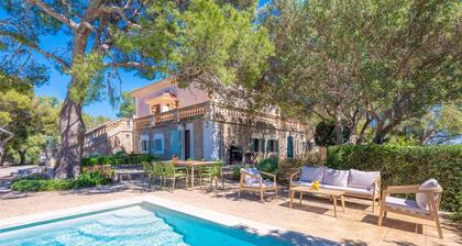 SON MUNTANER - Rustikale Villa mit privatem Pool und kostenloses W-LAN in Palma