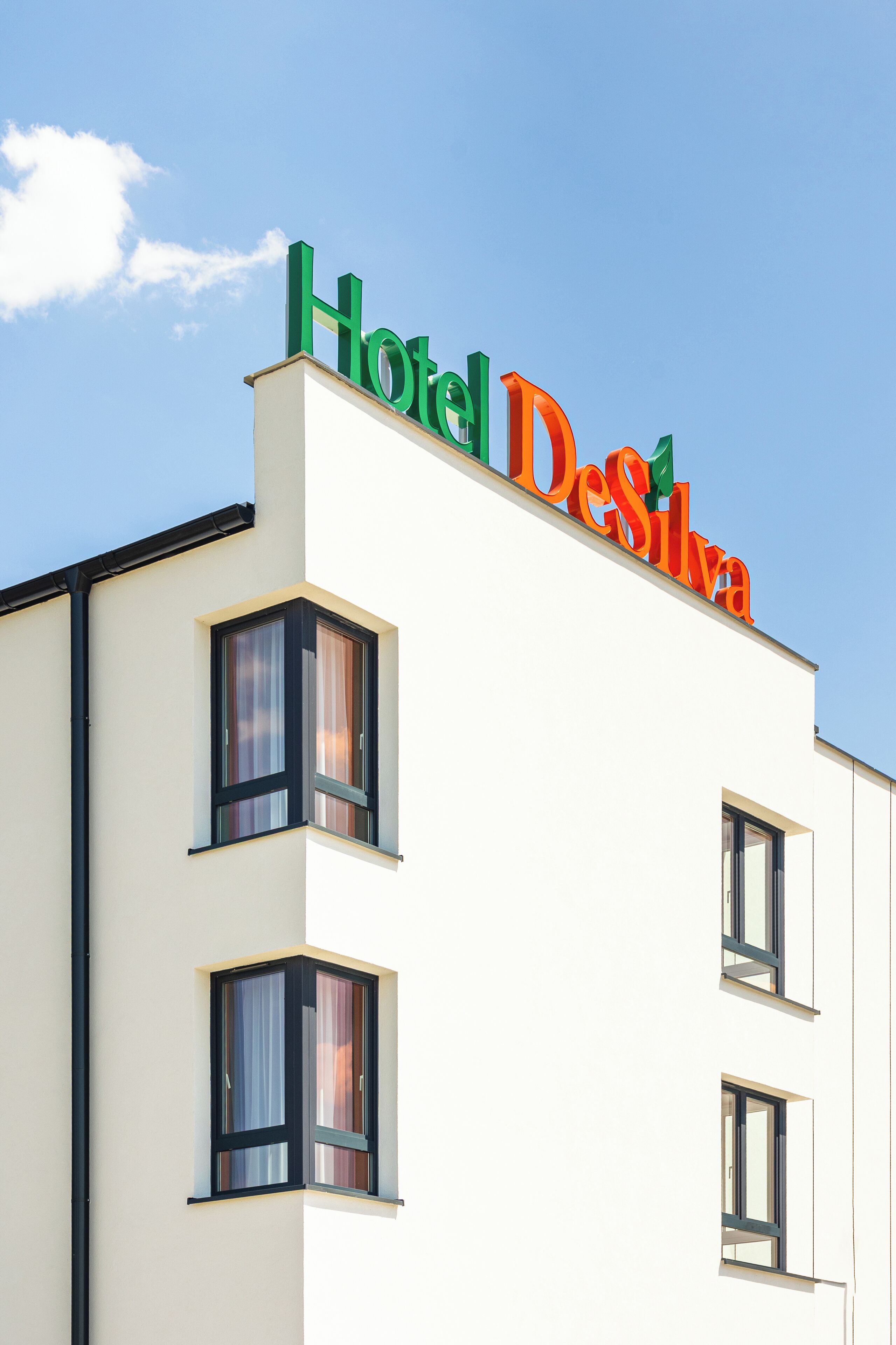 Fassade der Unterkunft