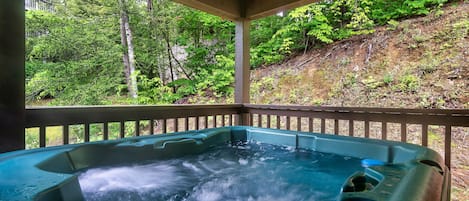 Bain à remous extérieur