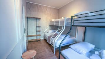 Signature Quadruple Room, Non Smoking | Blackout drapes, soundproofing, iron/ironing board, free WiFi