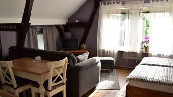 1 bedroom, individually furnished, iron/ironing board