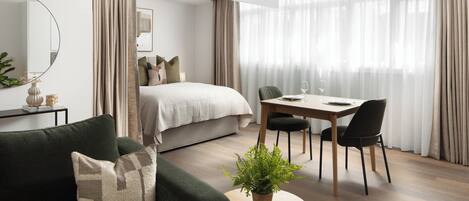 Studio, 1 trÚs grand lit, non-fumeur | Aire de séjour