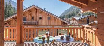 Spacieux chalet avec vue Mont Blanc sublime