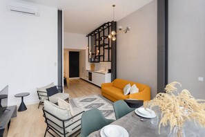 Standard Apartment, City View | Living area - Crystal Luxury Apartment  (Porto)