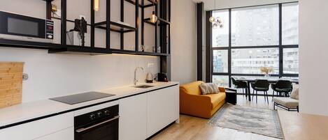 Standard Apartment, City View | Dapur peribadi