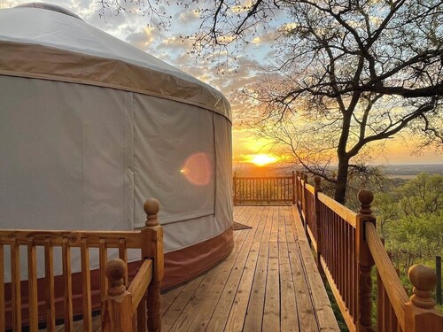Luxury Yurt in Mineral Wells