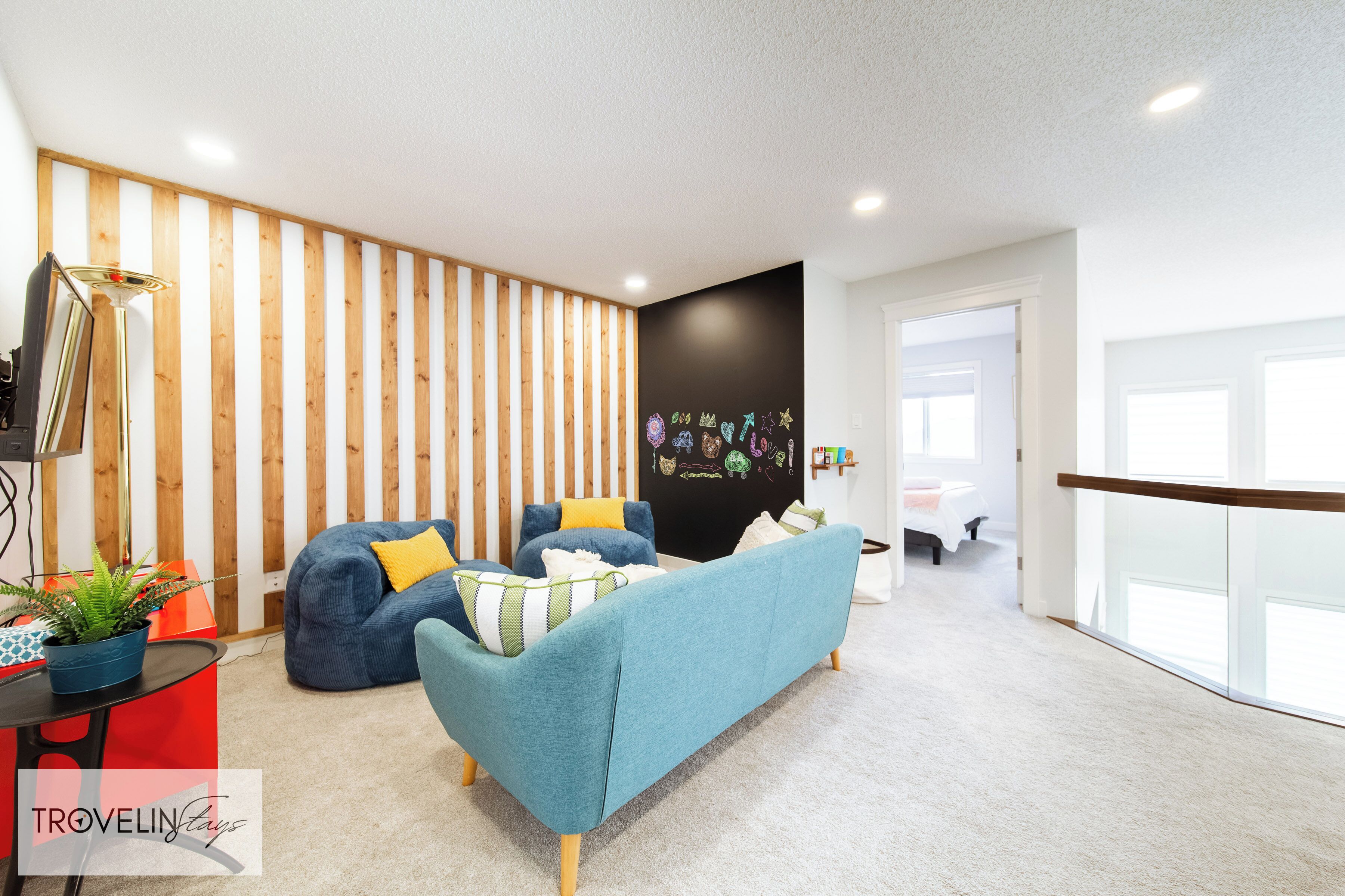 4 soverom, skrivebord, strykejern/-brett og wi-fi (inkludert)