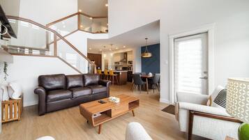 TV connectée, cheminée