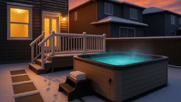 Bain à remous extérieur