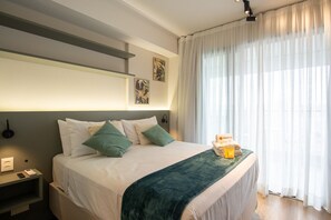 1 slaapkamer, een strijkplank/strijkijzer, reisbedje, gratis wifi