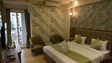 Kamar Double Deluks, balkon, pemandangan kota | Pemandangan balkon
