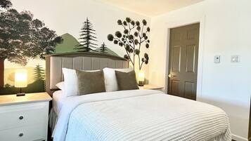 1 chambre, bureau, lit de bébé portatif, Wi-Fi