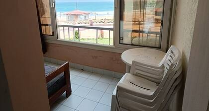 Beachfront Stay in El Maamoura, Alexandria – First Row with Sea & Garden Views