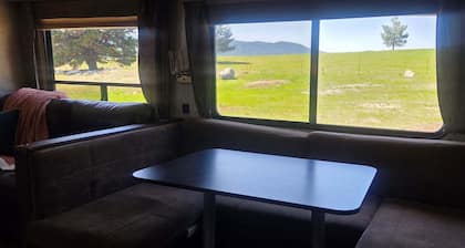 Camping with a view! Less than ten minutes to the quaint town of Eureka, MT.