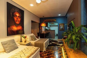 1 soverom, strykejern/-brett, wi-fi og sengetøy