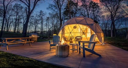 Geo Dome at Big Rock Creek!