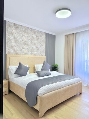 2 soverom, strykejern/-brett, wi-fi og sengetøy