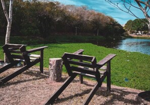 Property grounds - Perfect Getaway at the Herança Chalet with Pool and Tranquility, in ITU - Sp (Vila Martins Itu)
