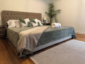 2 bedrooms, iron/ironing board, travel crib, WiFi